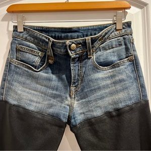 R13 Chaps Jeans Blue. SIZE 26